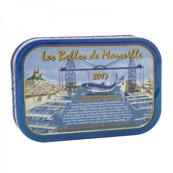 Les Belles de Marseille - Jahrgangssardinen 115 g