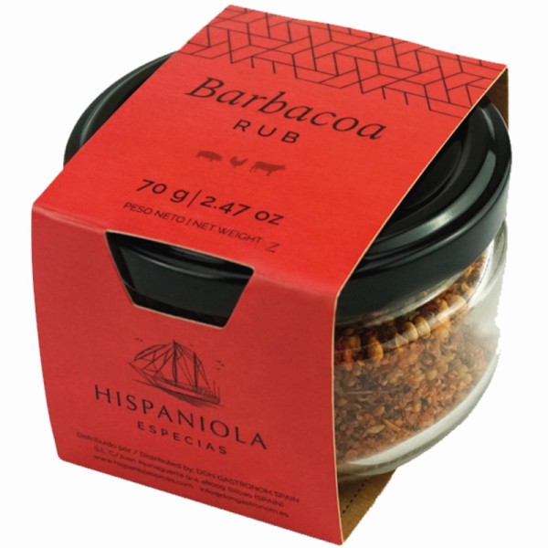 Hispaniola Especias -‘Barbacoa’ BBQ-Rub 70 g
