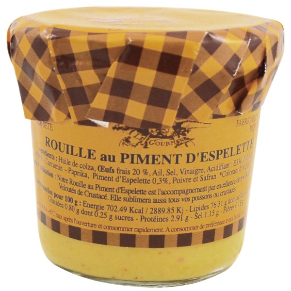 Azaïs & Polito - Safranmayonnaise mit Espelette Pfeffer 85 g 