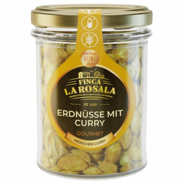 Finca La Rosala - Erdnüsse mit Curry 90 g