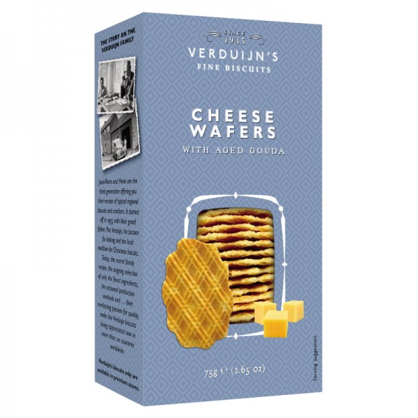 Verduijn's - Käsewaffeln mit gereiftem Gouda 75 g