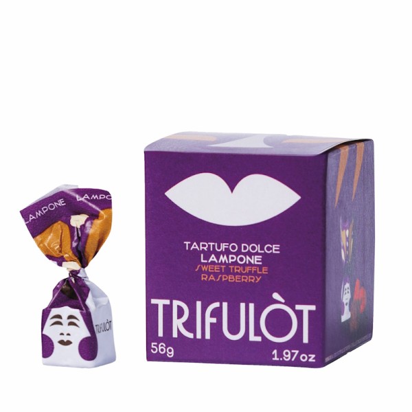 Trifulot - Tartufo Dolce Himbeere 8 Stk. Schachtel 56 g