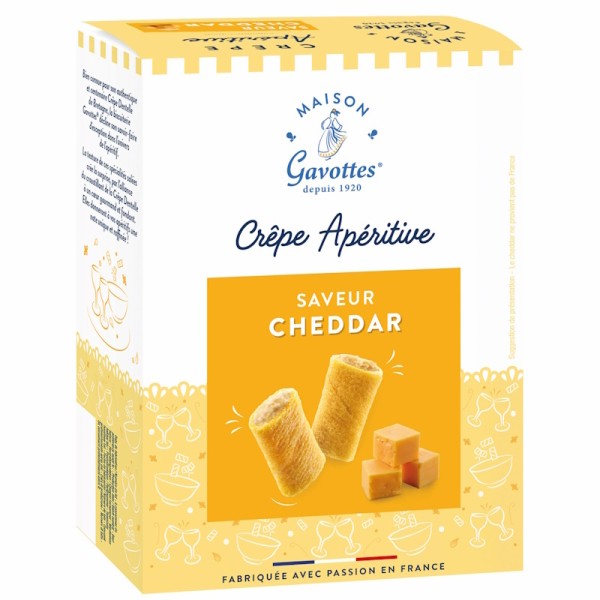 Maison Gavottes - Crêperolles Cheddar 110 g