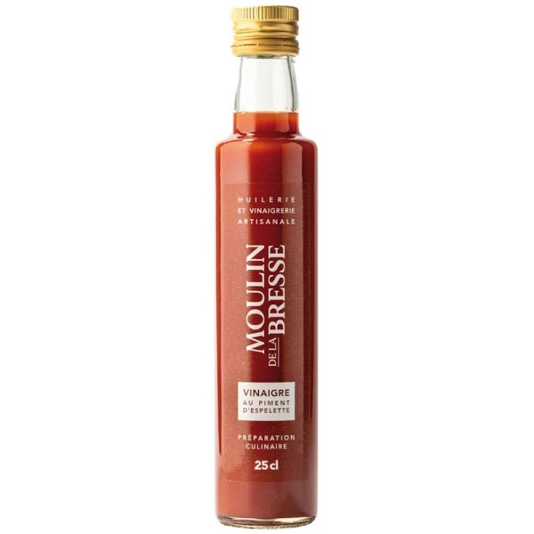Moulin de la Bresse - Essig mit Espelette Pfeffer 250 ml