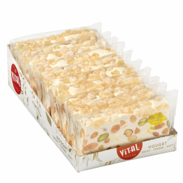 Vital - Weiche Nougatscheibe Liimoncello im Display 1.000 g