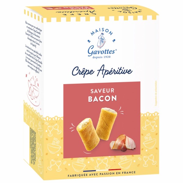 Maison Gavottes - Crêpe Apéritive Bacon 110 g