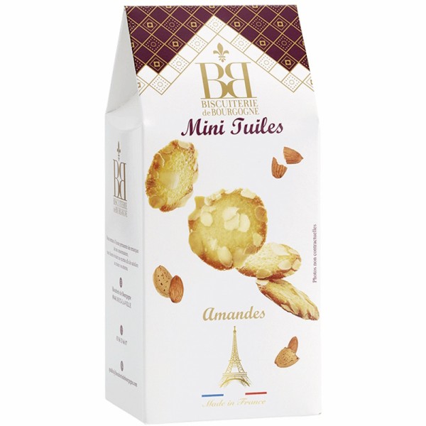 Biscuiterie de Bourgogne - Tuiles mit gehobelten Mandeln 100 g