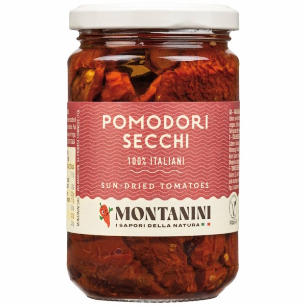 Montanini - Italienische getrocknete Tomaten in Sonnenblumenöl 280 g