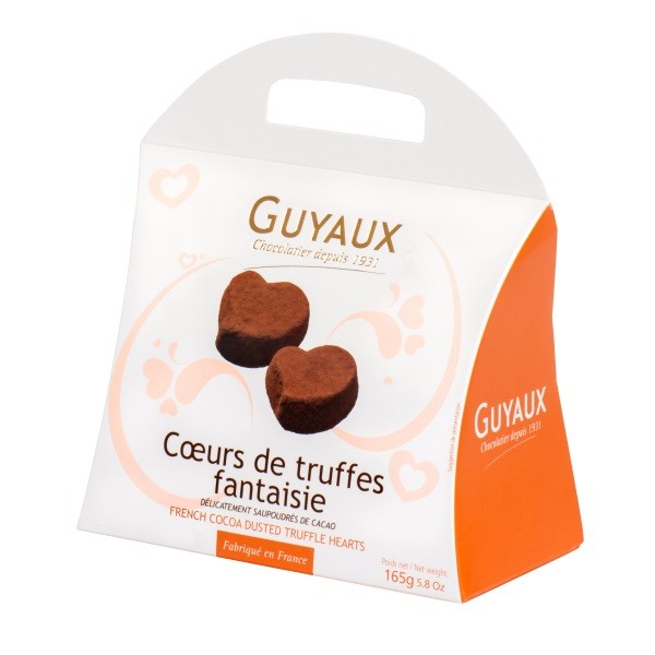 Guyaux - Cœurs de Truffes Fantaisie / Herz Kakaokonfekt 200 g