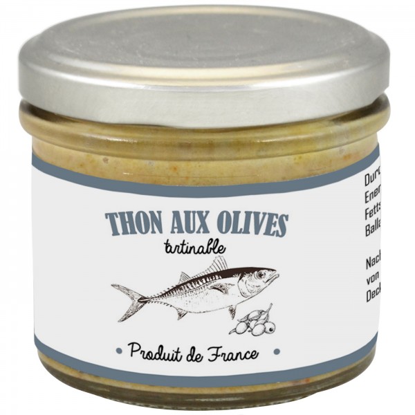 Beauharnais - Thunfisch mit Oliven Aufstrich 100 g