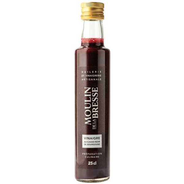 Moulin de la Bresse - Essig mit Cassisfruchtfleisch 250 ml