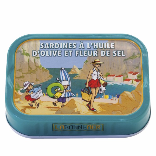 La Bonne Mer - Sardinen in Olivenöl mit Fleur de Sel de Camargue 115 g