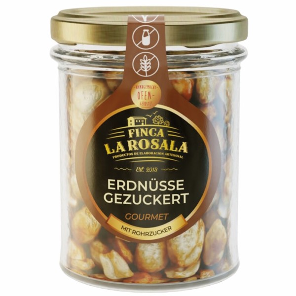 Finca La Rosala - gezuckerte Erdnüsse 90 g