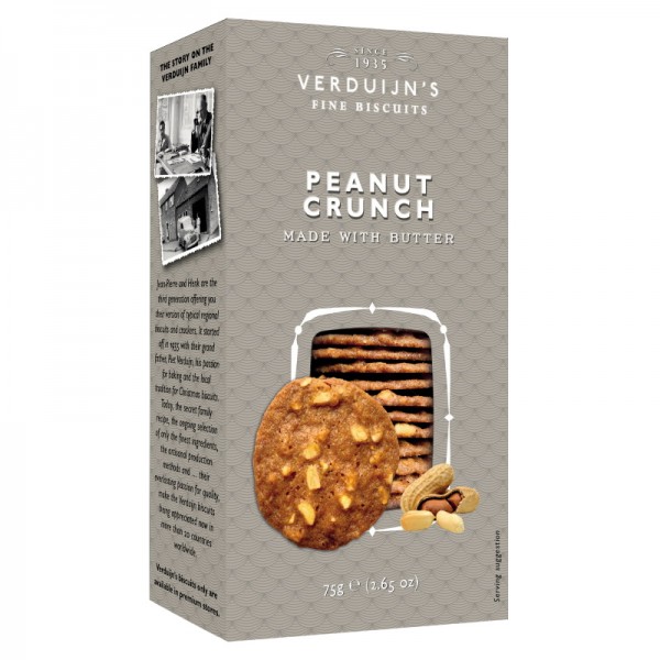 Verduijn's - Buttergebäck mit Erdnussstückchen 75 g