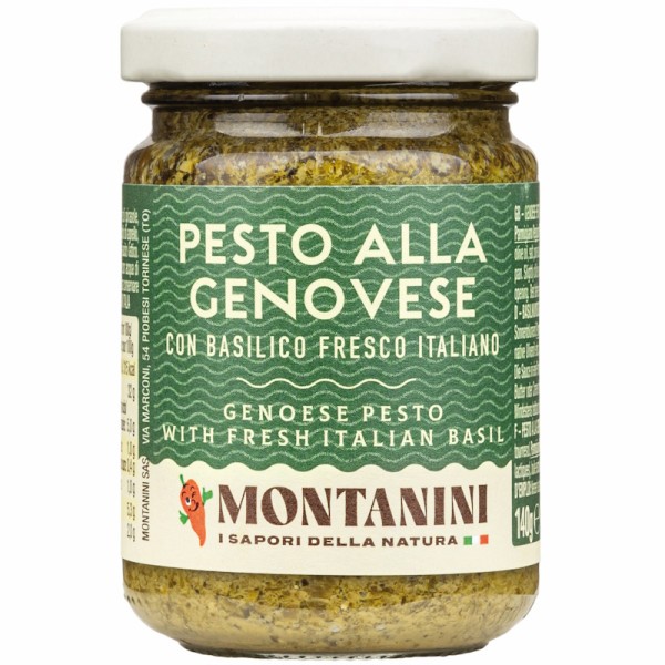 Montanini - Pesto mit frischem Basilikum 140 g