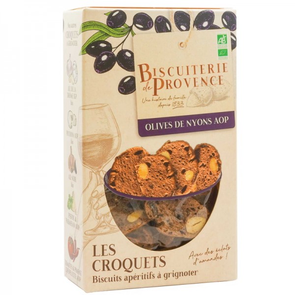 Biscuiterie de Provence - Croquets mit Oliven de Nyons g. U. 90 g