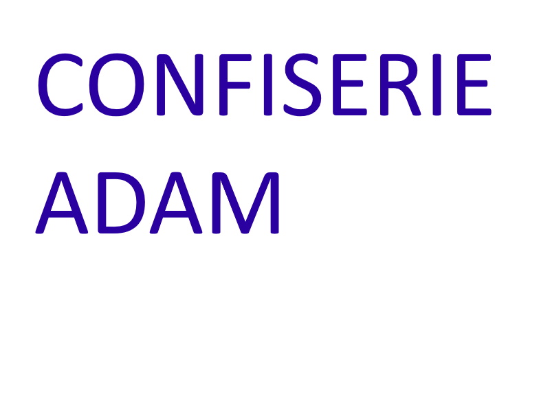 Adam, Confiserie 