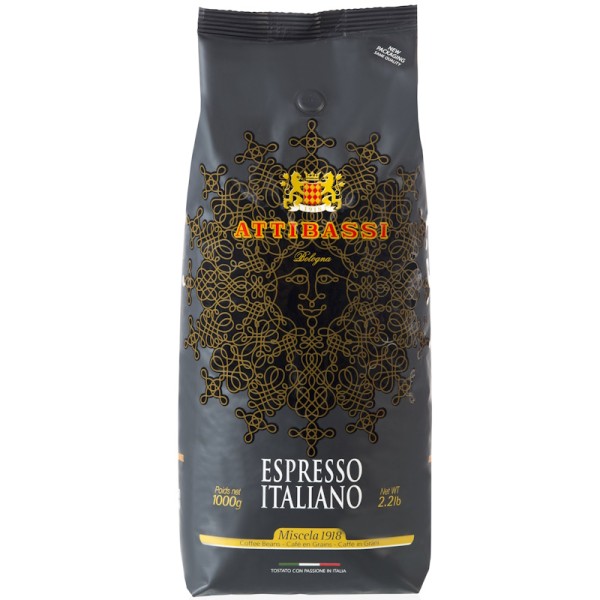 Attibassi - Espresso Italiano Miscella 1918 Kaffeebohnen 1.000 g