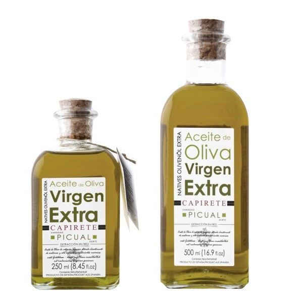 Capirete - Natives Olivenöl Extra Picual 250 ml & 500 ml