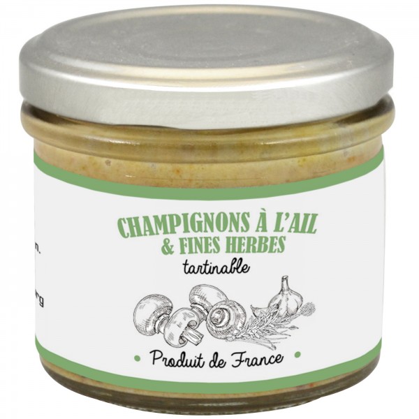 Beauharnais - Champignon mit Knoblauch und Schnittlauch Aufstrich 100 g