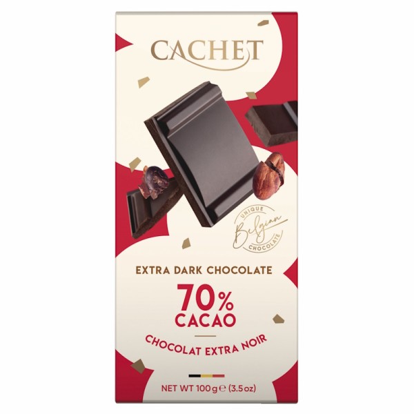 Cachet - Tafel Bitterschokolade 70% 100 g