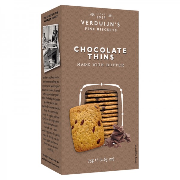 Verduijn's - Buttergebäck mit Schokolade 75 g
