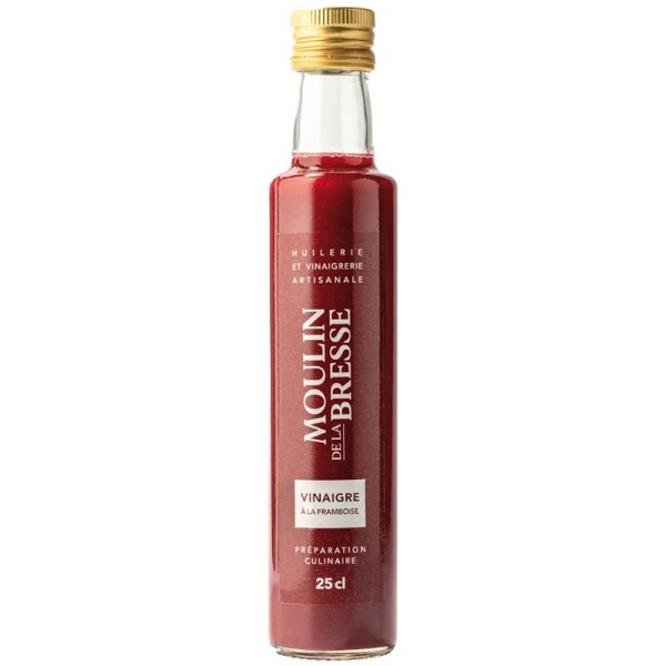 Moulin de la Bresse - Essig mit Himbeerfruchtfleisch 250 ml