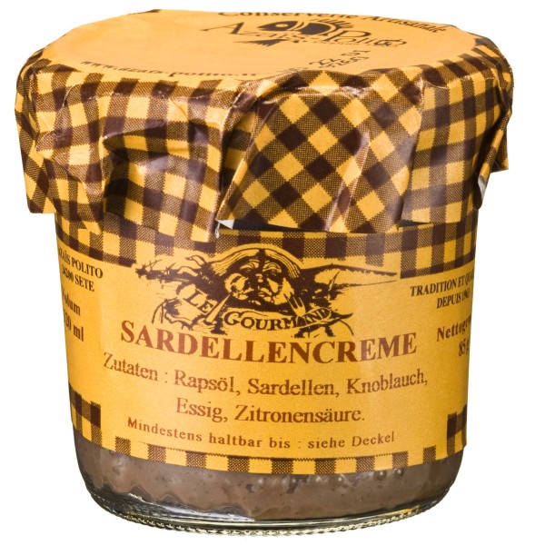 Azaïs & Polito - Würzige Sardellenpaste aus Sête 85 g