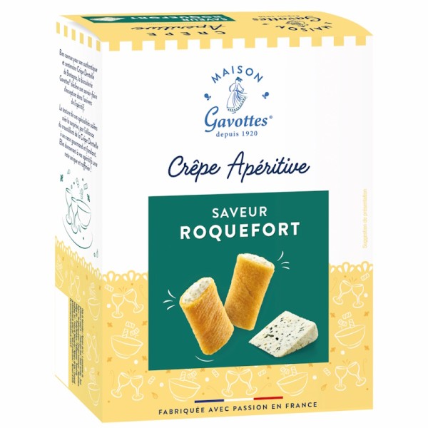 Maision Gavottes - Crêpe Apéritive Roquefort 110 g