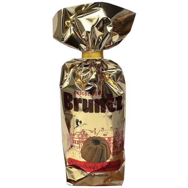 Bruntz - Goldtüte Kougelhopfs d'Alsace (Kakaokonfekt) 150 g