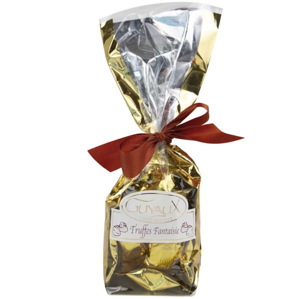 Guyaux - Truffes Fantaisie in Goldtüte mit Schleife 100 g