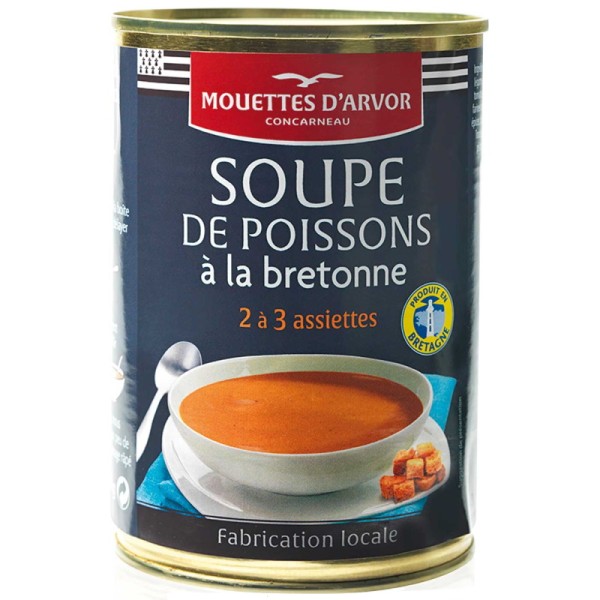 Mouettes d'Arvor - Bretonische Fischsuppe 405 g