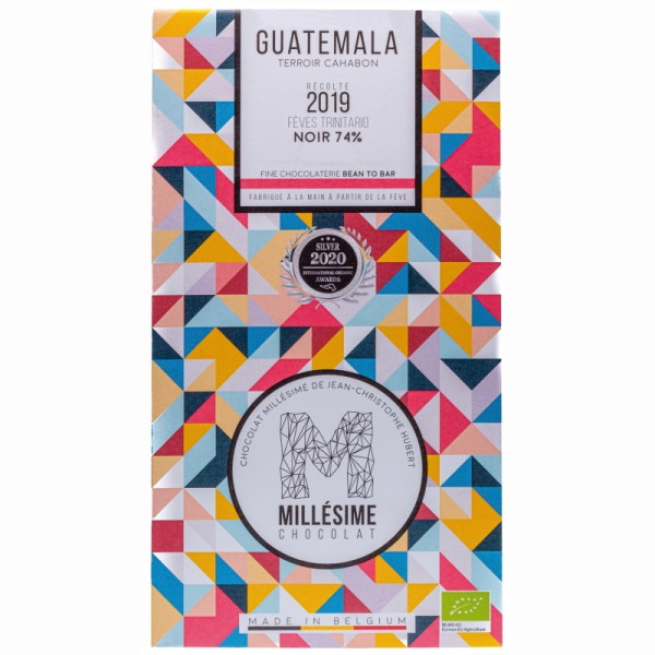 Millésime - Bio Edelbitterschokolade Guatemala 74% 70 g