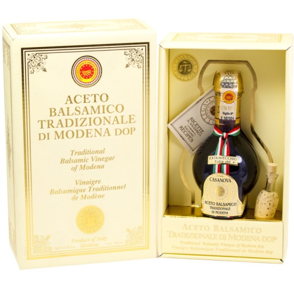 Casanova - Traditioneller Balsamico Essig 'Extravecchino' aus Modena DOP 100 ml