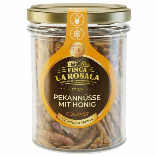 Finca La Rosala - Pekannüsse mit Honig 75 g