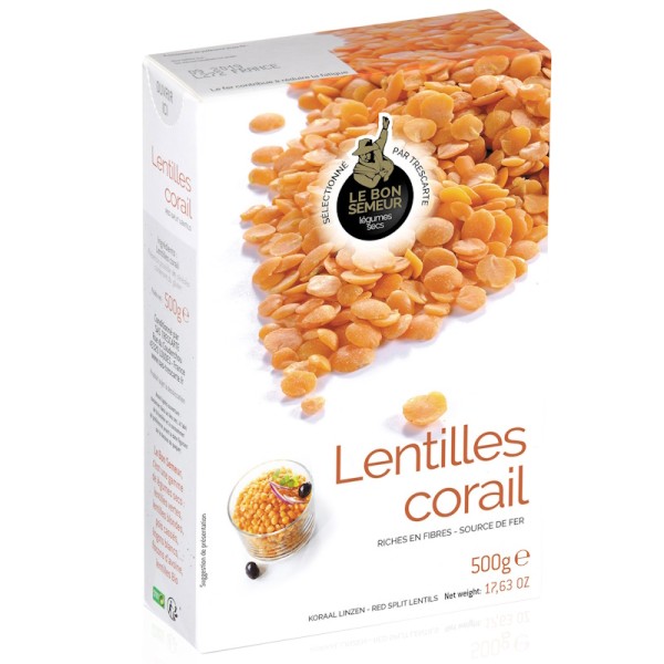 Le Bon Semeur - Koralle Linsen 500 g
