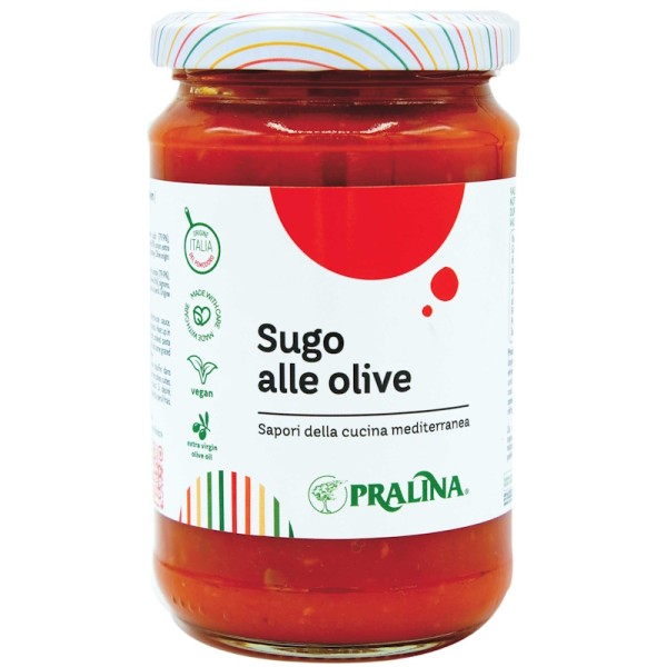 Pralina - Tomatensauce mit Oliven / Sugo alle olive 280 g