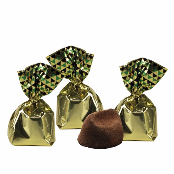 Guyaux - Truffes Fantaisie (Kakaokonfekt) Golden, Großpackung 500 g