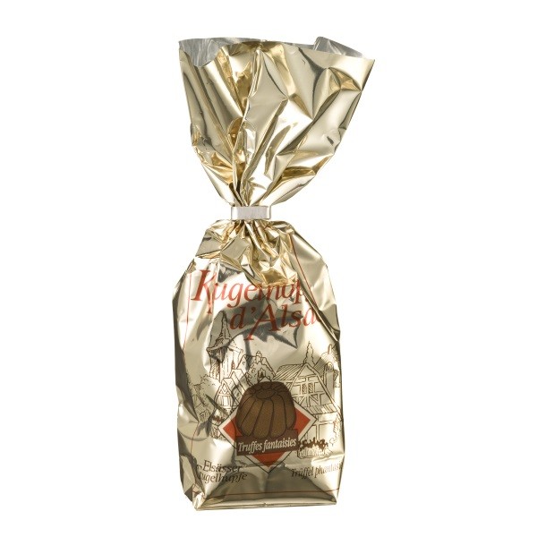 Bruntz - Goldtüte Kougelhopfs d'Alsace (Kakaokonfekt) 150 g