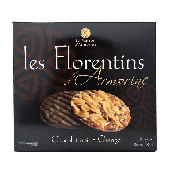 Les Florentins d'Armorine - Chocolat noir- Orange