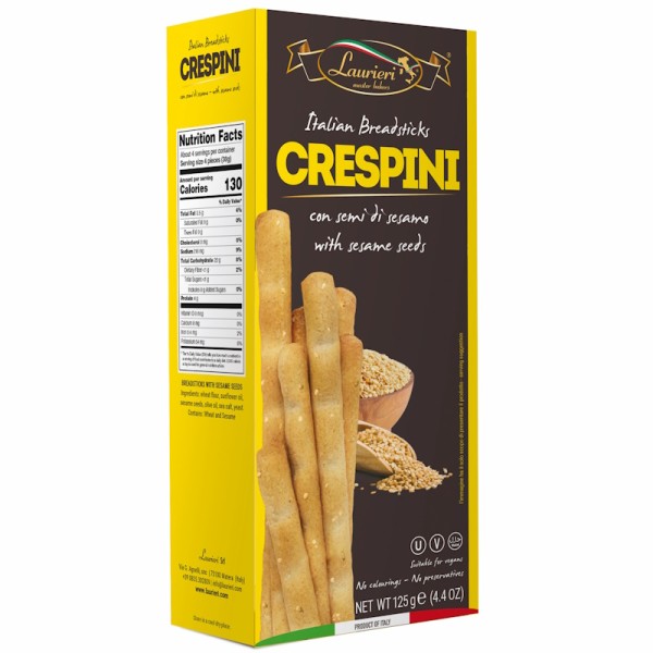 Laurieri - Crespini mit Sesam 125 g