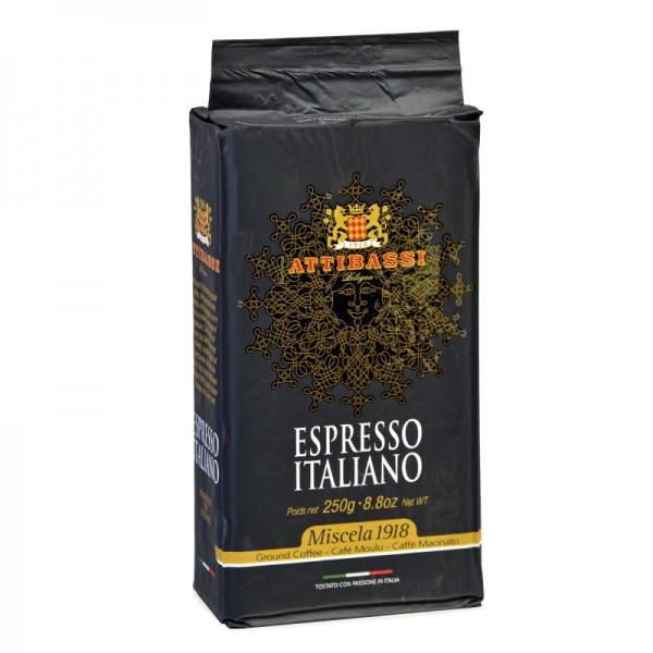 Attibassi - Espresso Miscela 1918 gemahlen 250 g