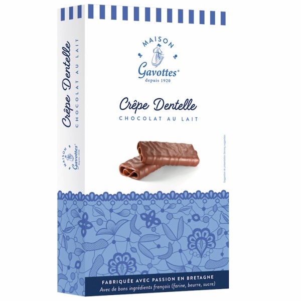 Maison Gavottes - Crêpes Dentelles mit Milchschokolade 100 g