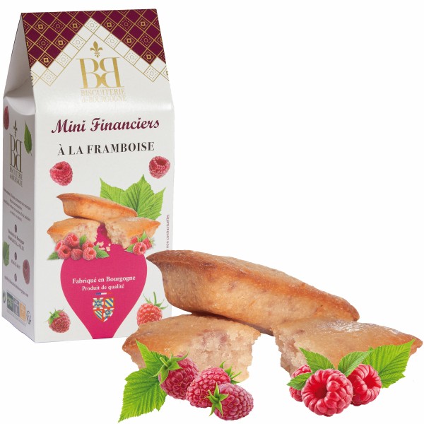 Biscuiterie de Bourgogne - Mini-Mandelkuchen Himbeere 150 g