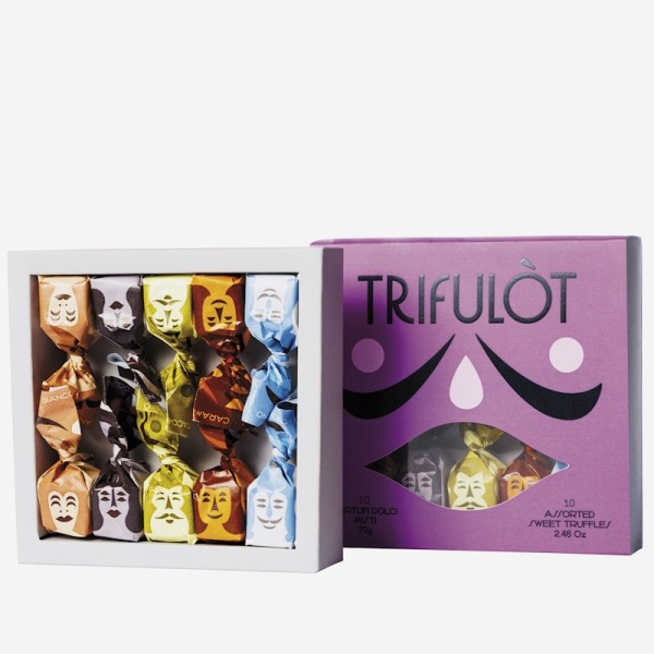 Trifulot - Tartufo Dolce Mischung 5 x 2 Stück Geschenkpackung 70 g