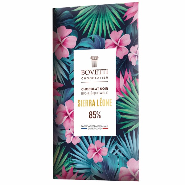 Bovetti Chocolatier - Sierra Léone Edelbitterschokolade 85% 80 g