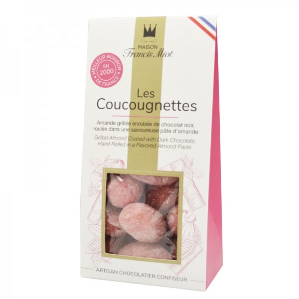 Francis Miot - Les Coucougnettes / Marzipanspezialität mit Mandel- und Schokoladenkern 135 g