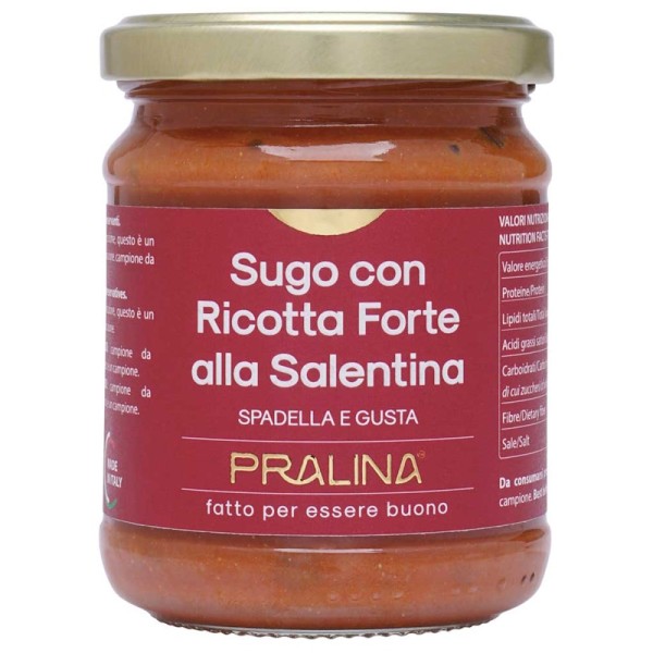 Pralina - Tomatensauce mit Ricotta / Sugo con Ricotta Forte 180 g