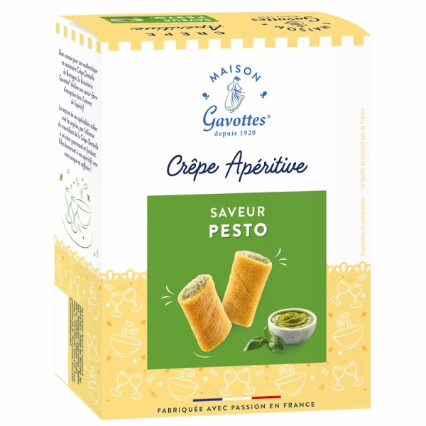 Maison Gavottes - Crêpe Apéritive Pesto 110 g