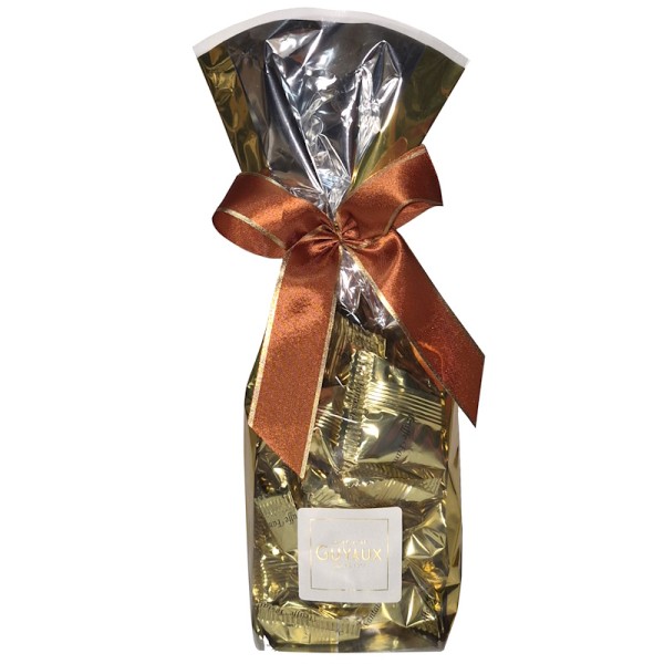 Guyaux - Geschenktüte mit goldenen Truffes Fantaisie 100 g